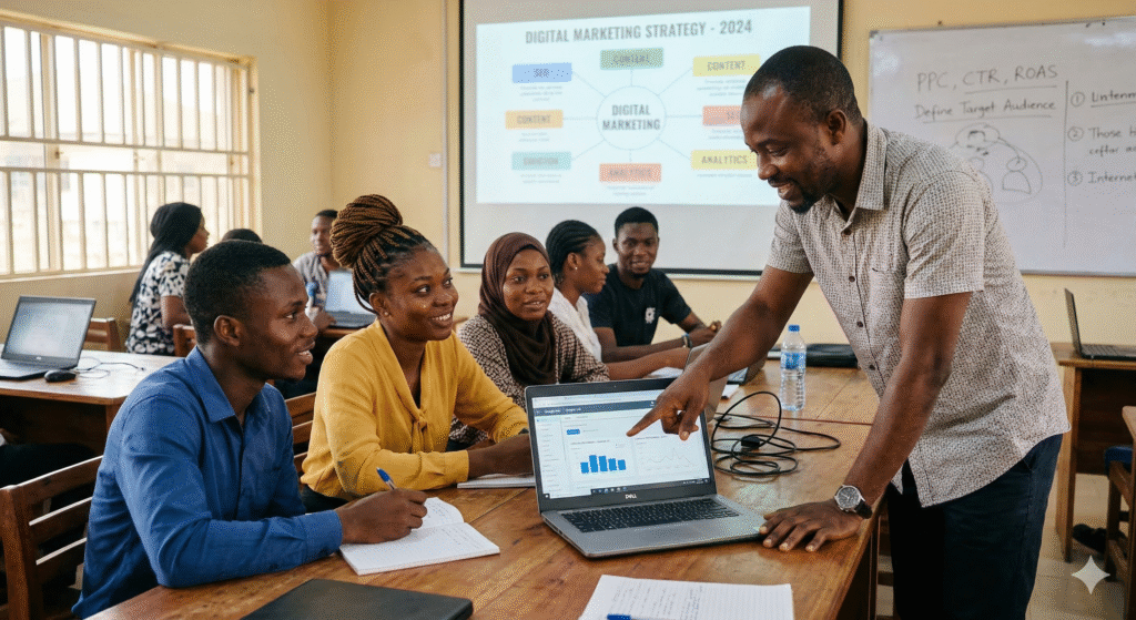 digital marketing mentorship and training support